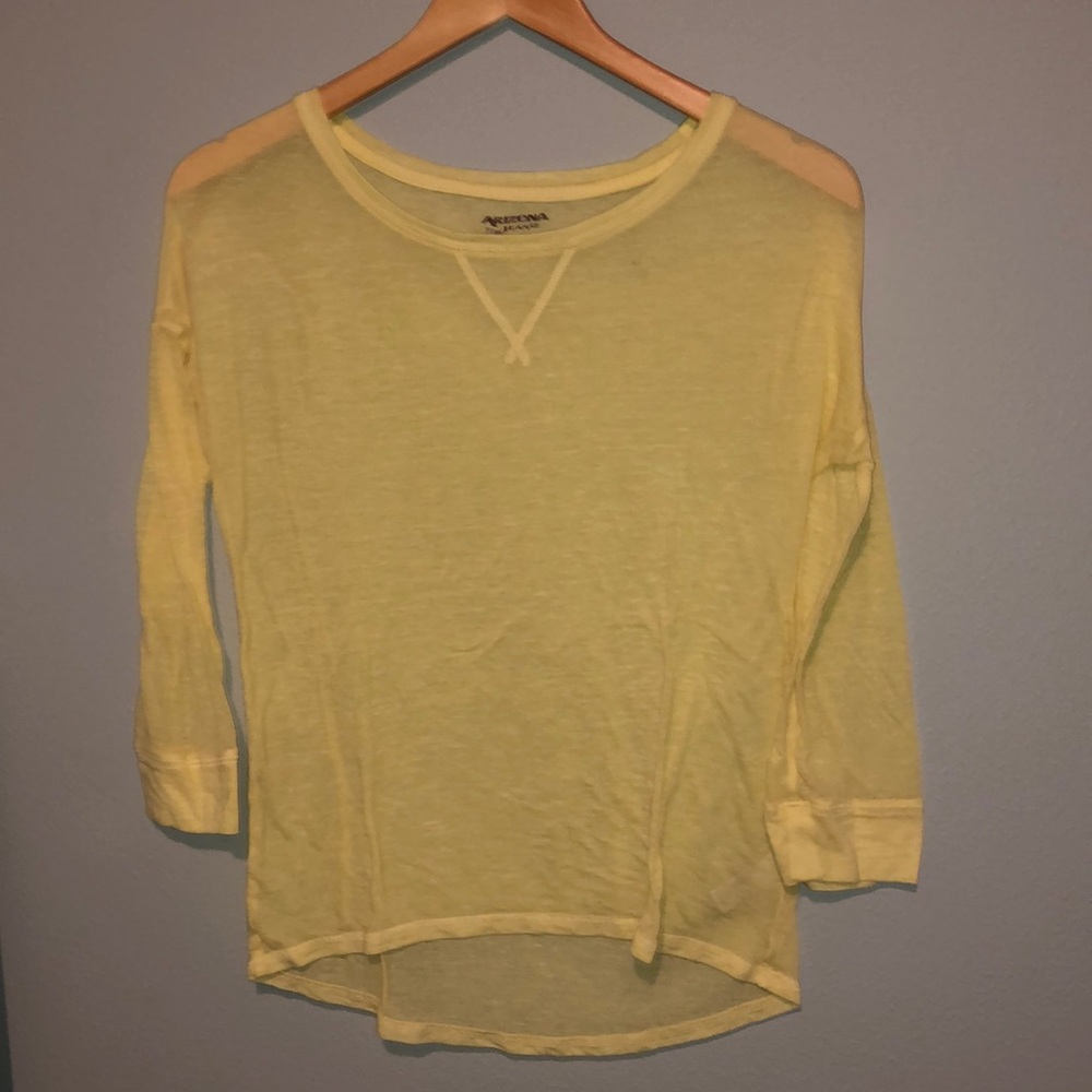 Yellow shirt